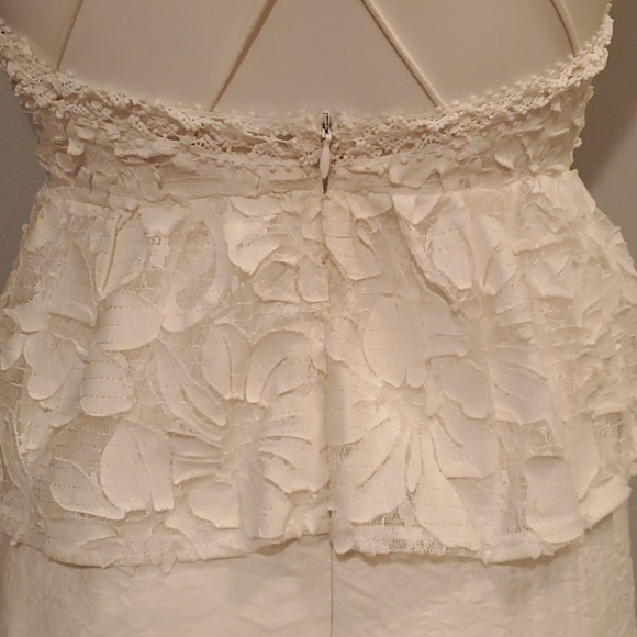 Anthropologie Foxiedox White Lace Dress NWT - Picture 9 of 14